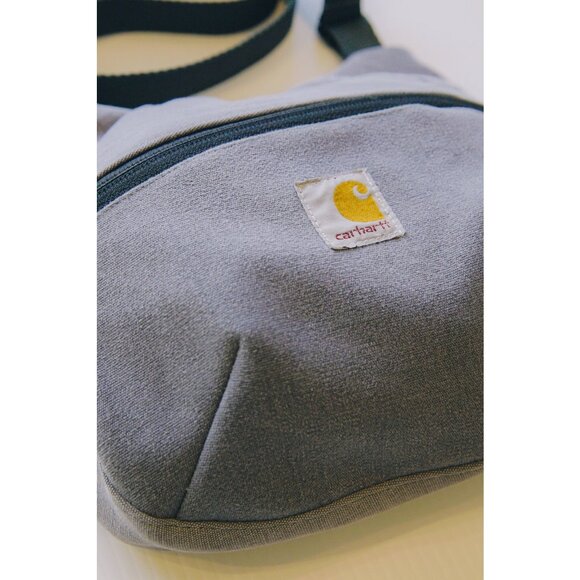 Rework Carhartt Denim Saddle Bag - Picture 4 of 6